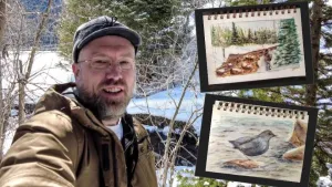 How Unusual Curiosity Improved my Sketching Outside (An Inktense Pencil Discovery)